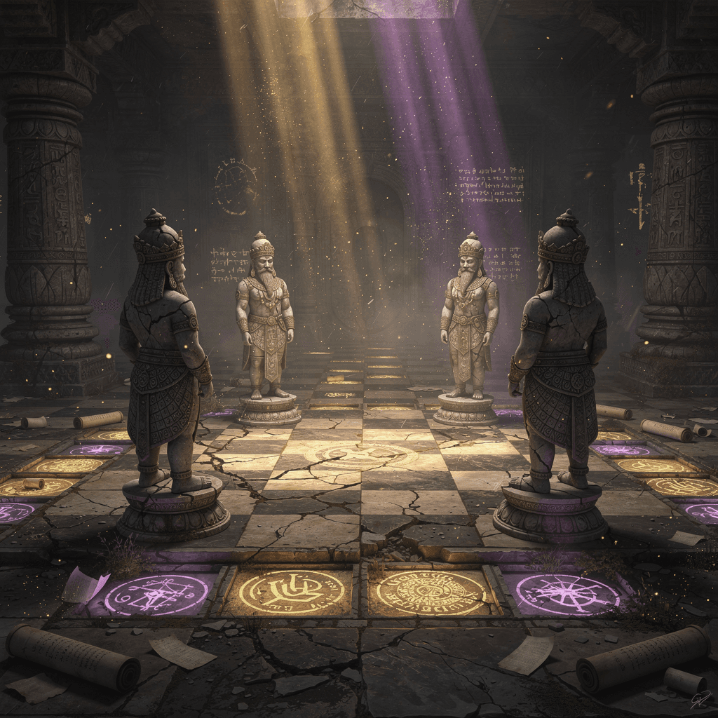 Chaturanga: el juego de los cuatro reyes que dio origen al ajedrez